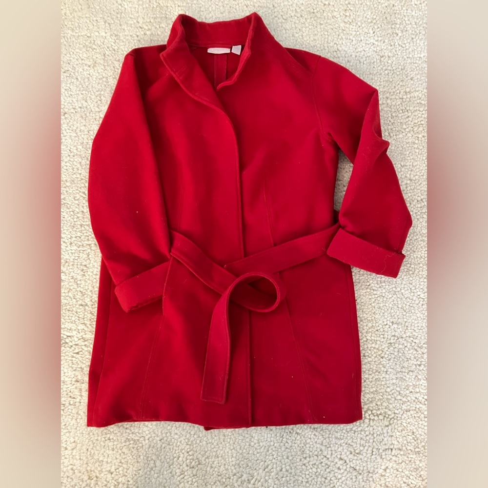 Red Chico’s Pea Coat